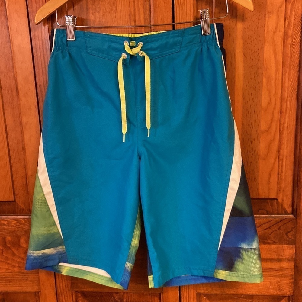 Zero XPosur Deep Aqua Swim Trunks XL